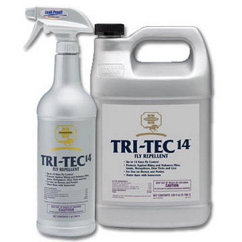 Tri-Tec 14 Insektenabwehrmittel. Eine Anwendung hält bis zu 7 Tagen. (946ml)